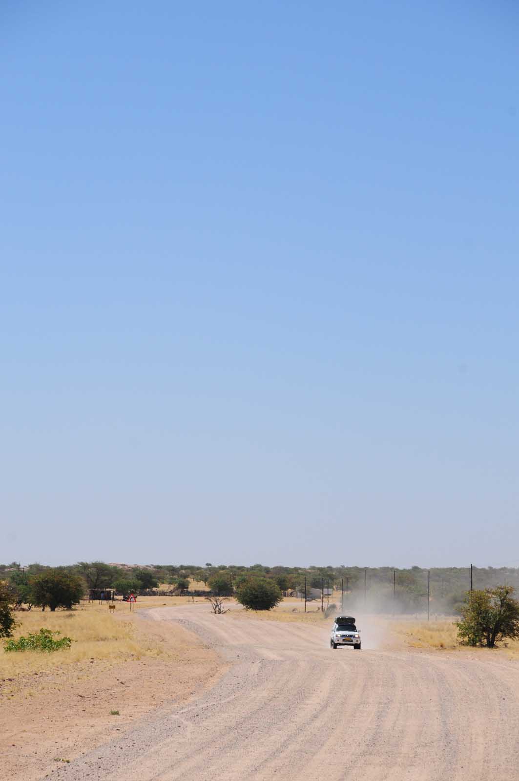 4x4 Nissan en Namibie